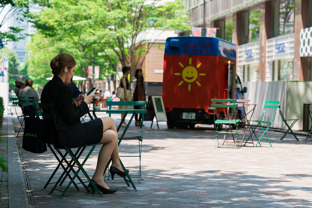 丸の内の外人さん