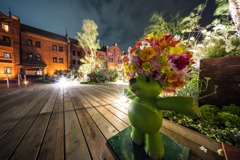 赤レンガ倉庫　中庭フラワーガーデン