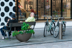 丸の内　ベンチ