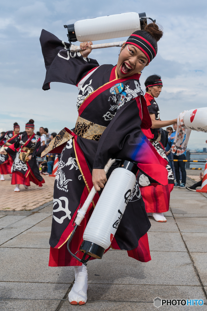 第4回　横浜よさこい祭り　赤レンガ倉庫編