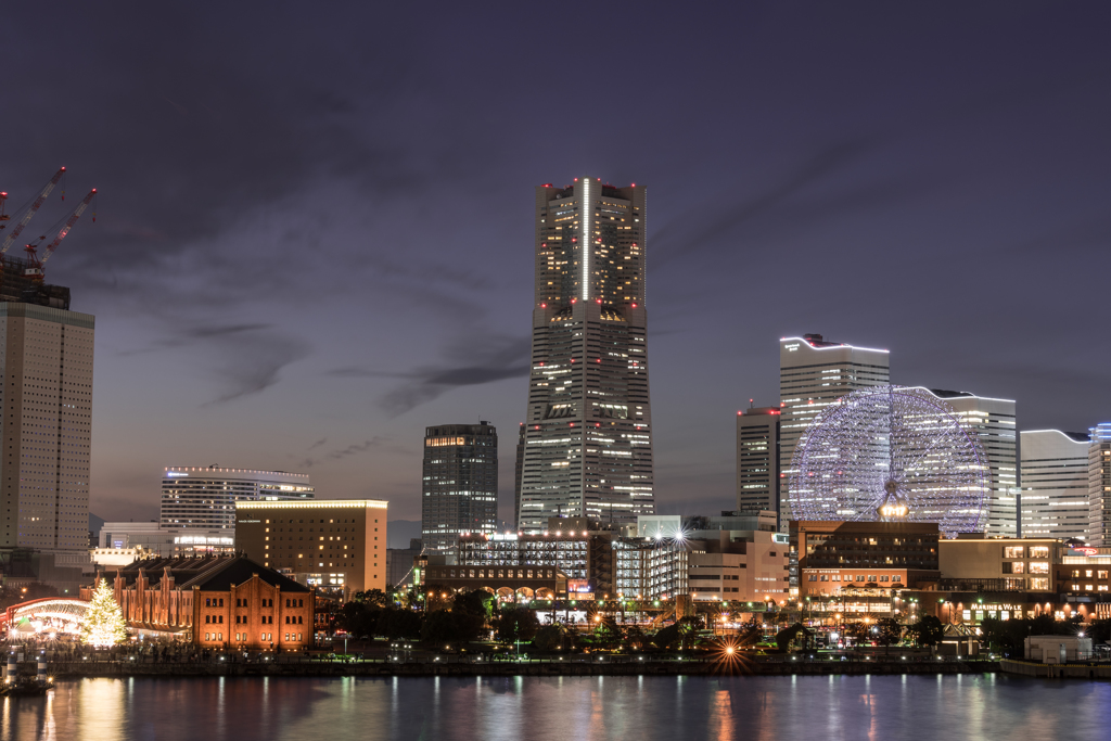 みなとみらい・夕景