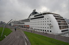 MSCリリカ横浜初入港