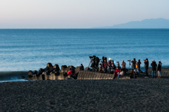 辻堂からの初日の出