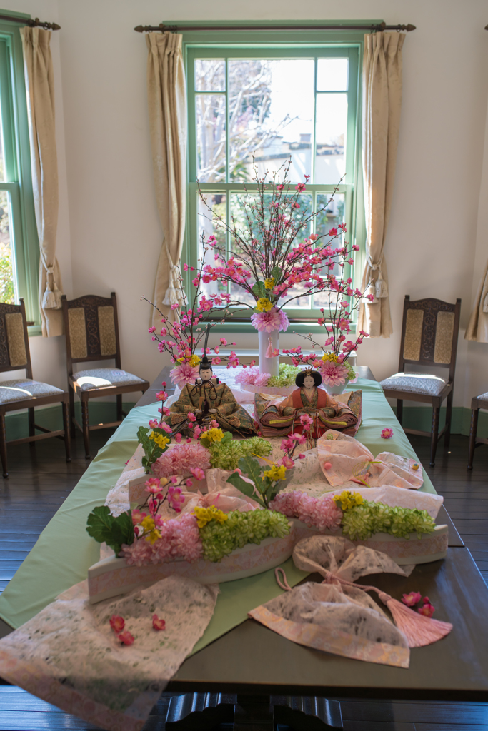 ブラフ18番館　桃の節句　　　"華"！"花"！装飾