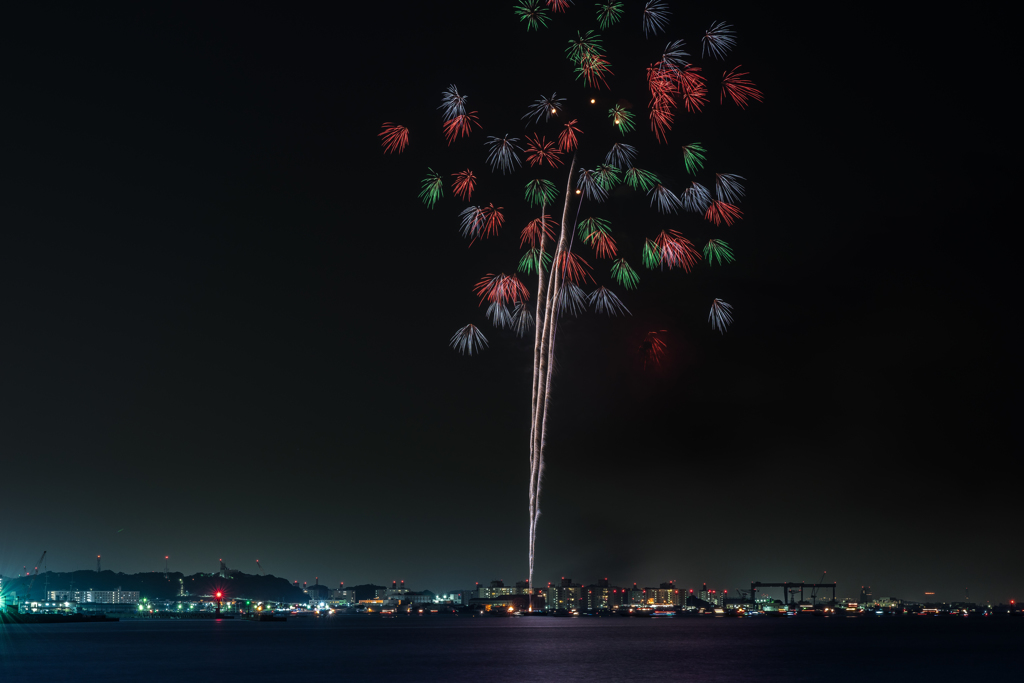 横須賀開国祭花火2018