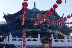 元旦の横浜中華街