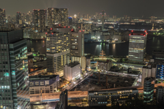 貿易センタービルからの夜景