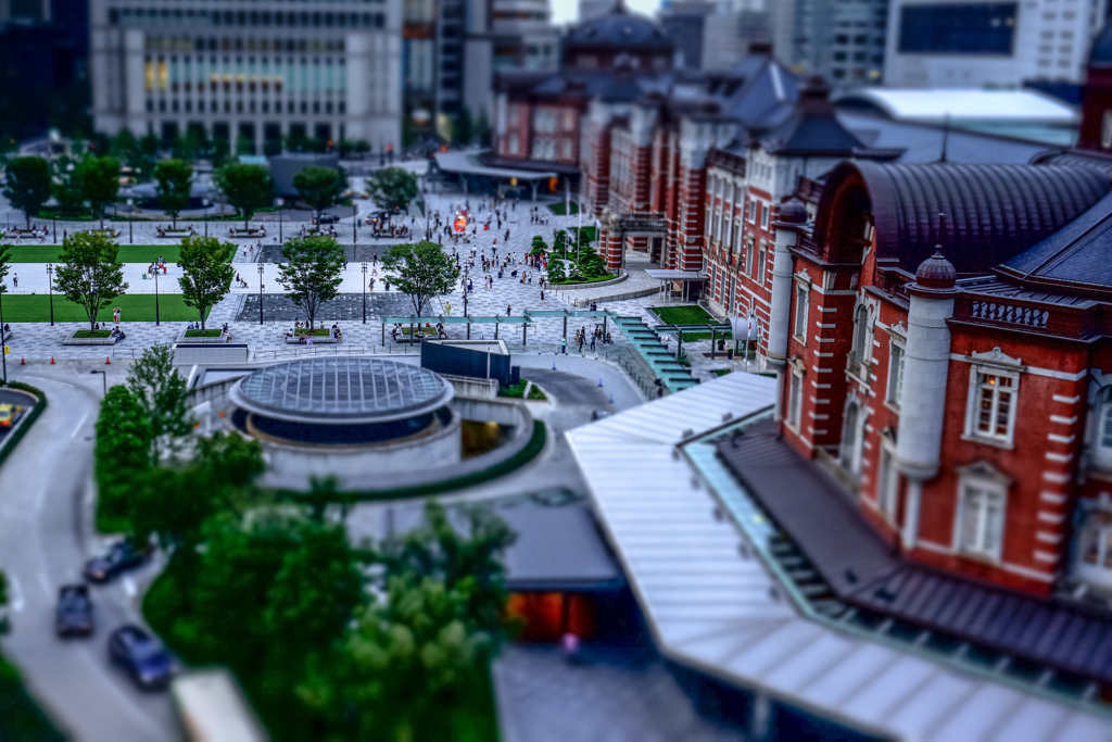 東京駅　ミニチュア