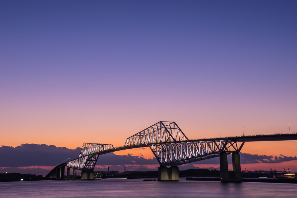 ゲートブリッジグラデーション