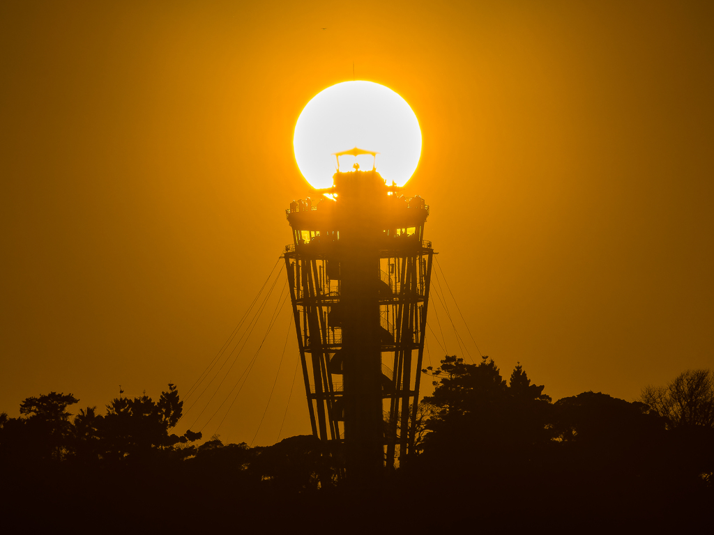 シーキャンドル　夕日