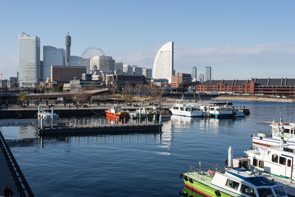 元旦のみなとみらい