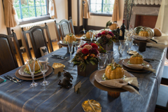 山手西洋館ハロウィン装飾　ベーリックホール