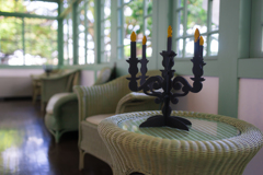 ブラフ18番館　ハロウィン装飾