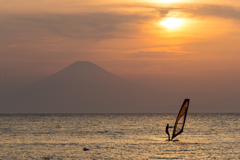 20180422 森戸海岸夕景