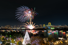 お台場レインボー花火2018