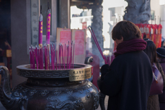 元旦の横浜中華街