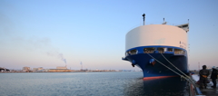 From the Tomakomai west port