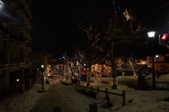 函館二十間坂の夜