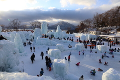 支笏湖氷濤祭りの日中