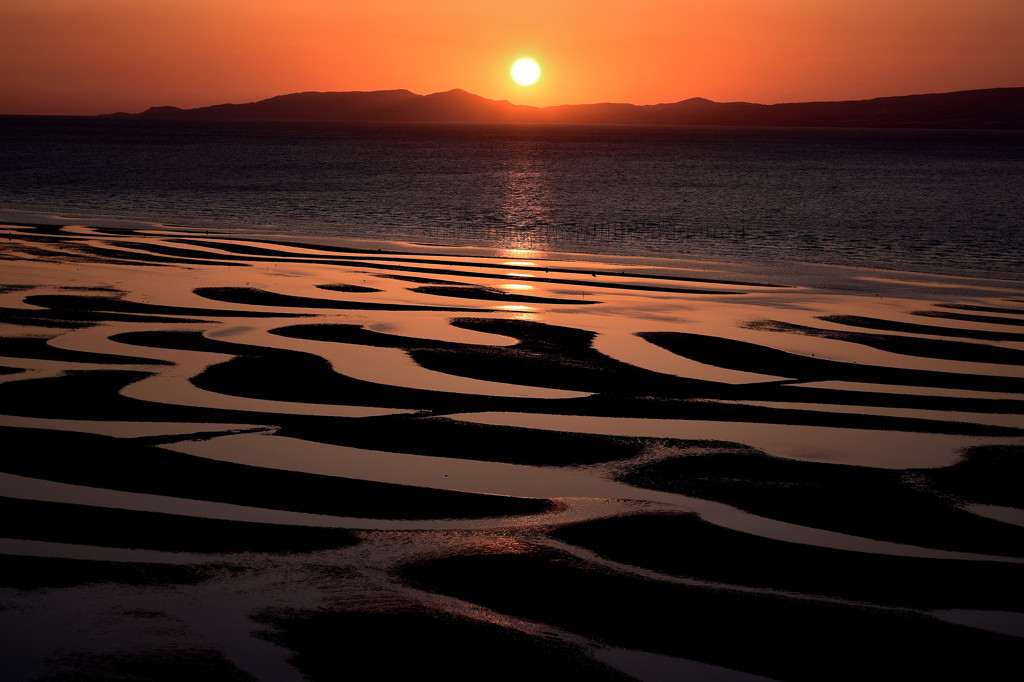 有明海の夕暮れ　リベンジその2　