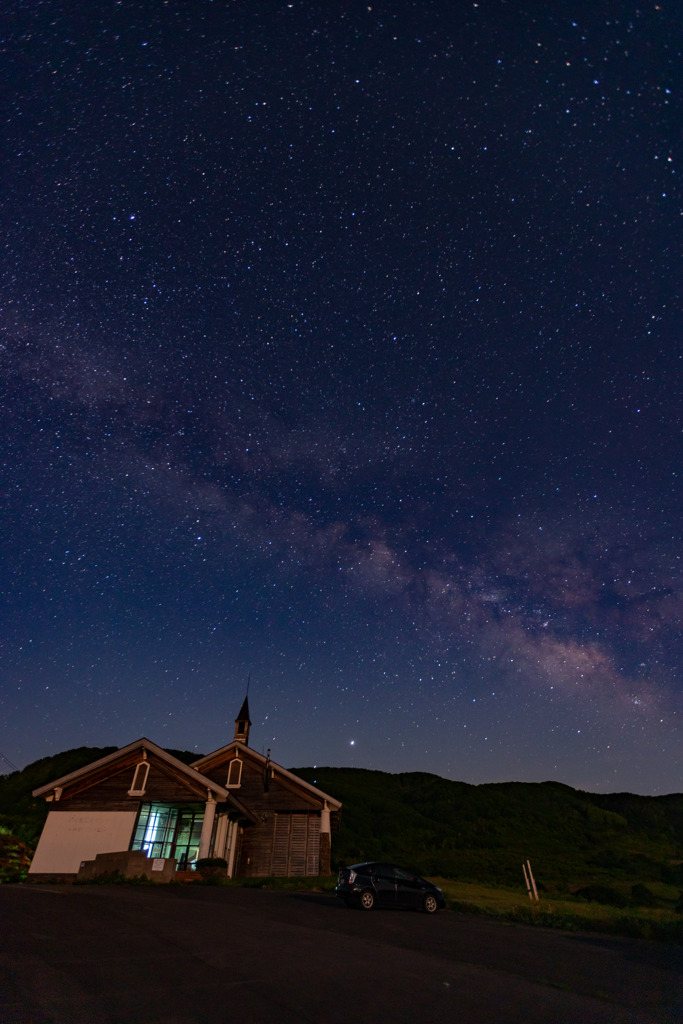 Milkyway on Hikarigahara Plateau