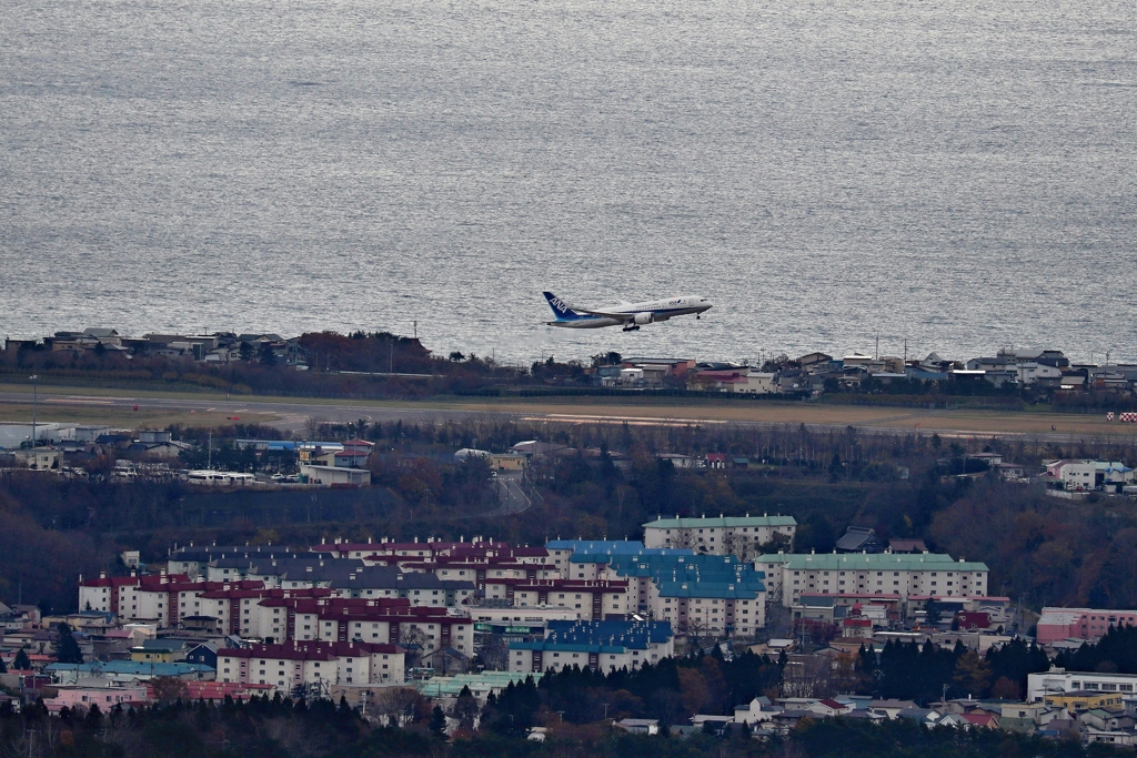 787離陸