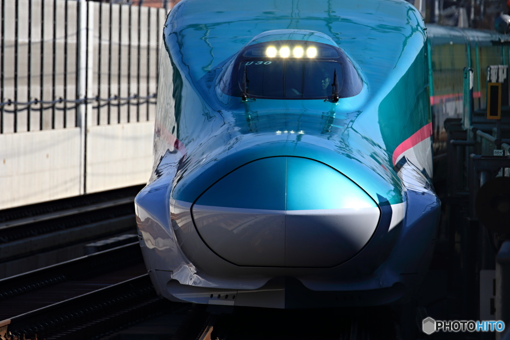 木古内駅にて