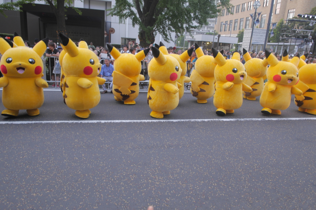 ピカチュウたくさん