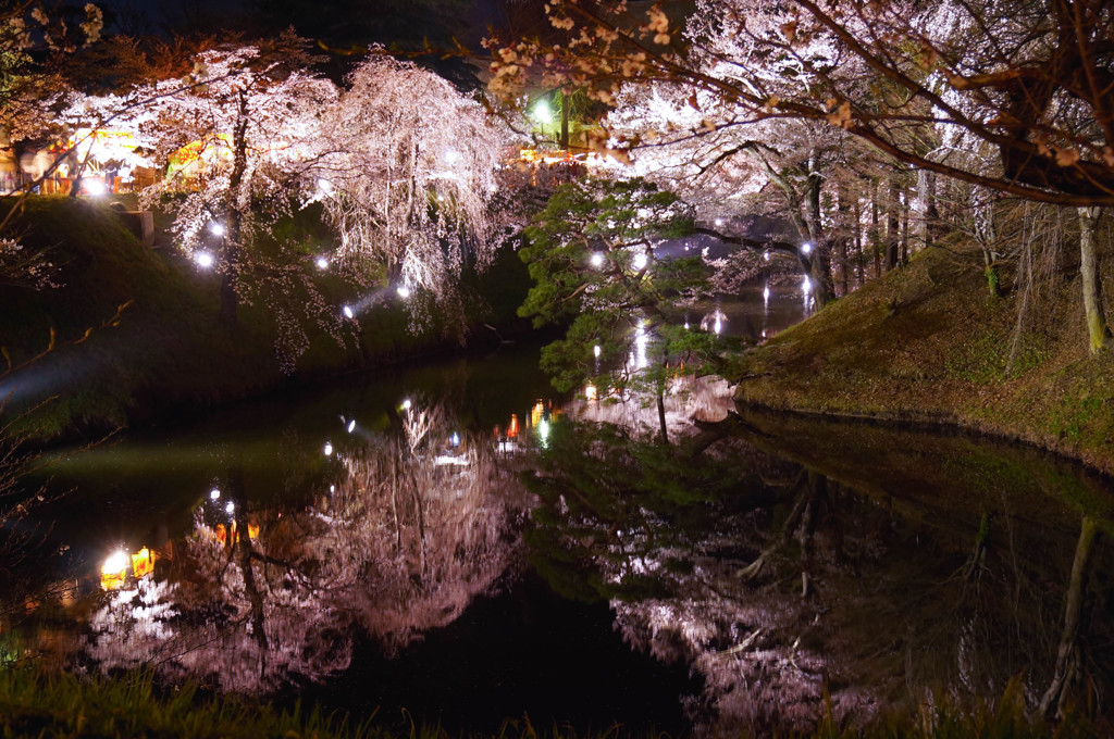 上田城〜夜桜〜