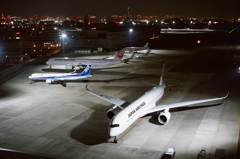 Tokyo Haneda Airport Night View (Film)