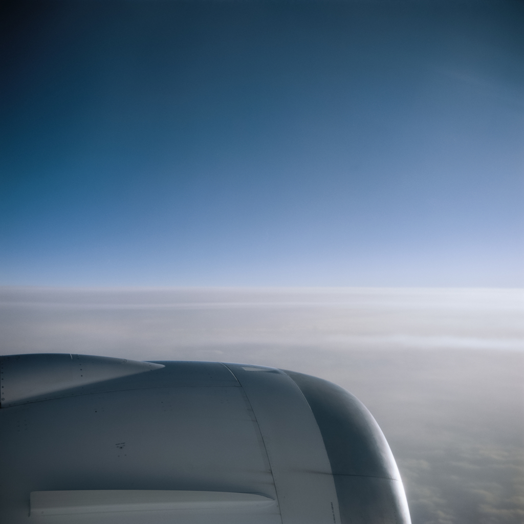 二眼レフで撮る機窓 - 787-8 (Film)