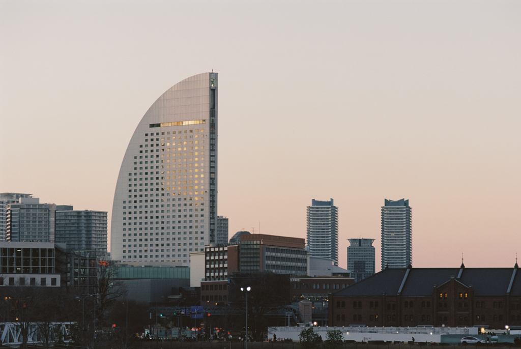 Yokohama Evening Walk #1 (Film)