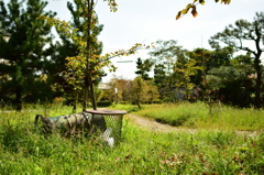 くず籠とドラム缶