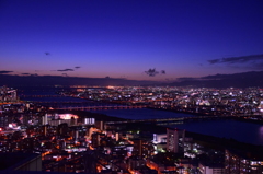 スカイビルからの夜景
