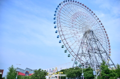 青空で転がる大車輪