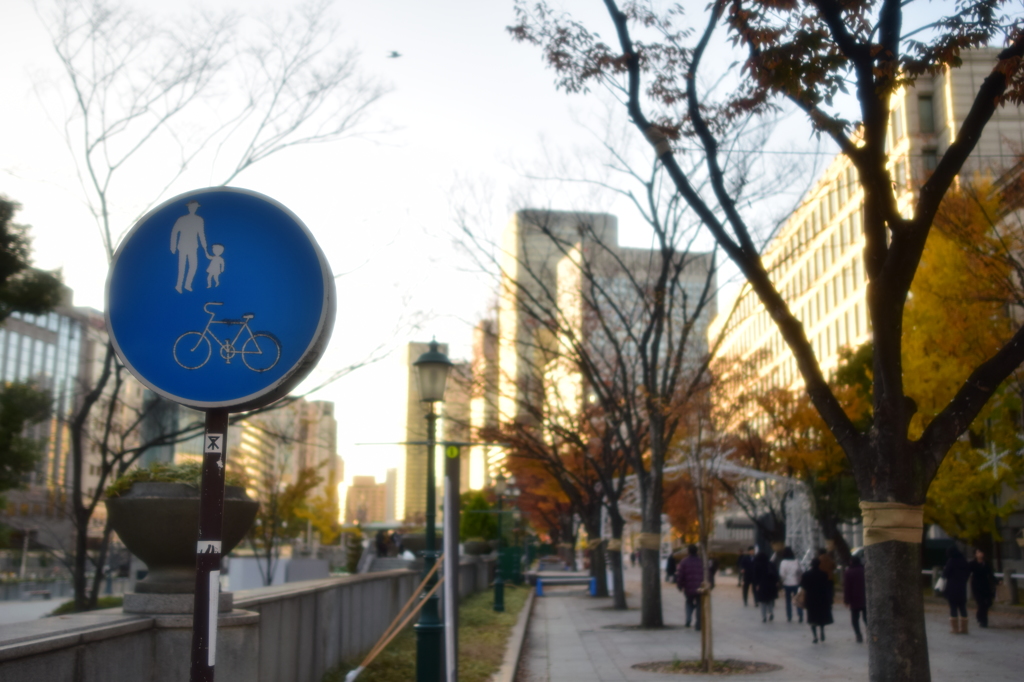 中之島の街並み