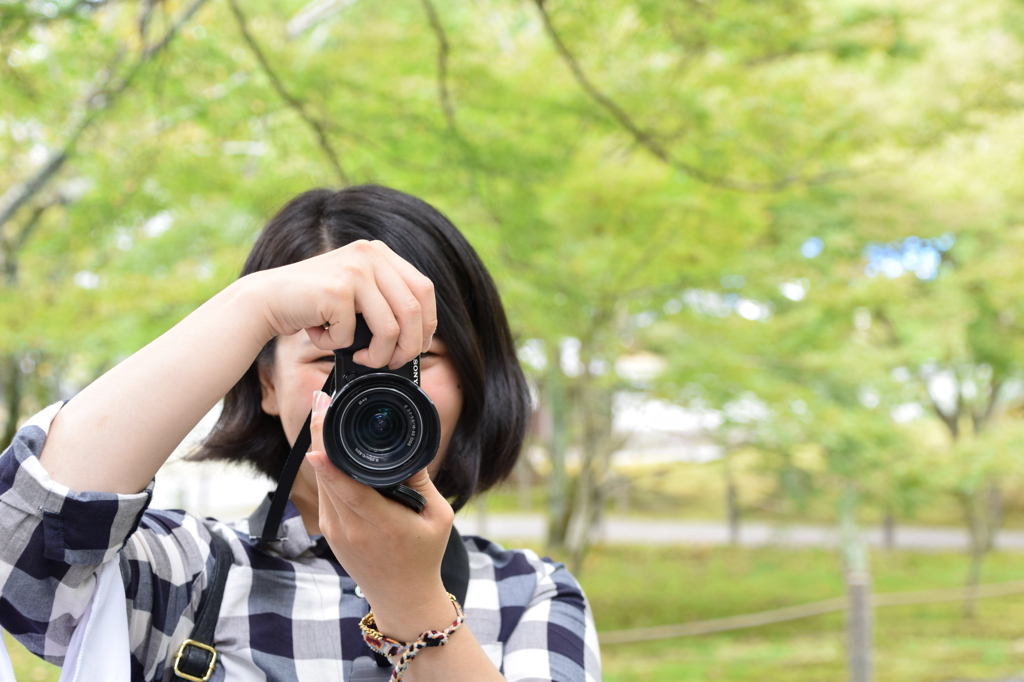 カメラ女子旅