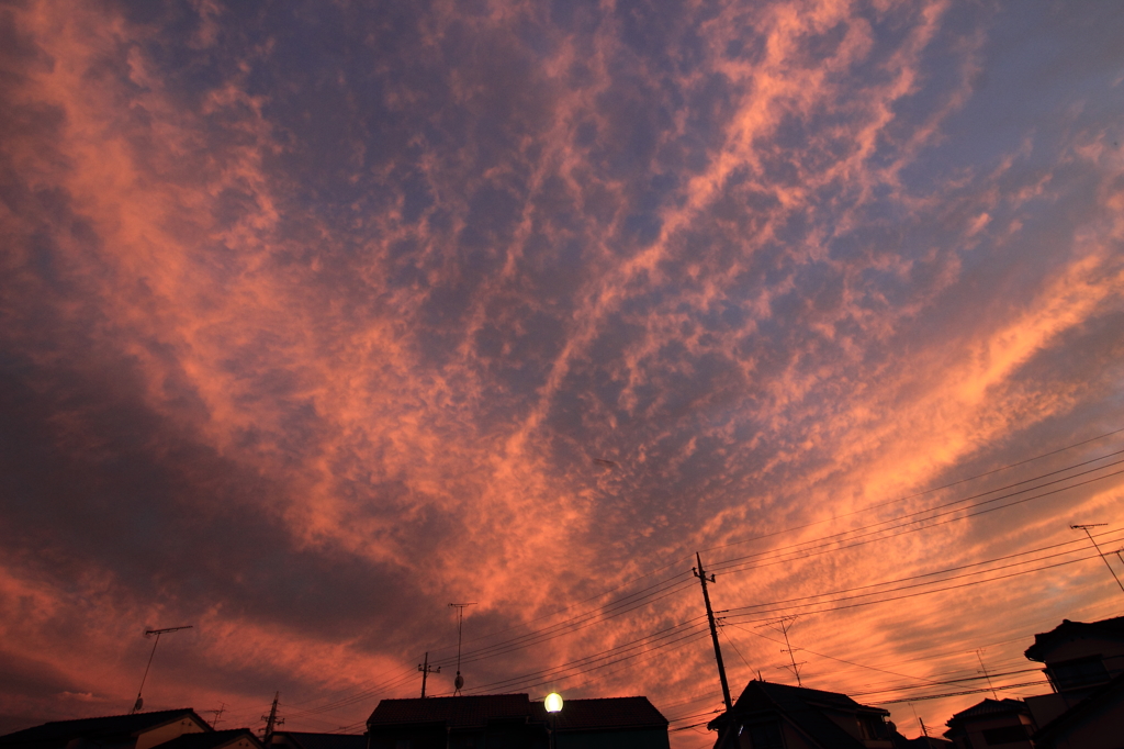 紅の雲