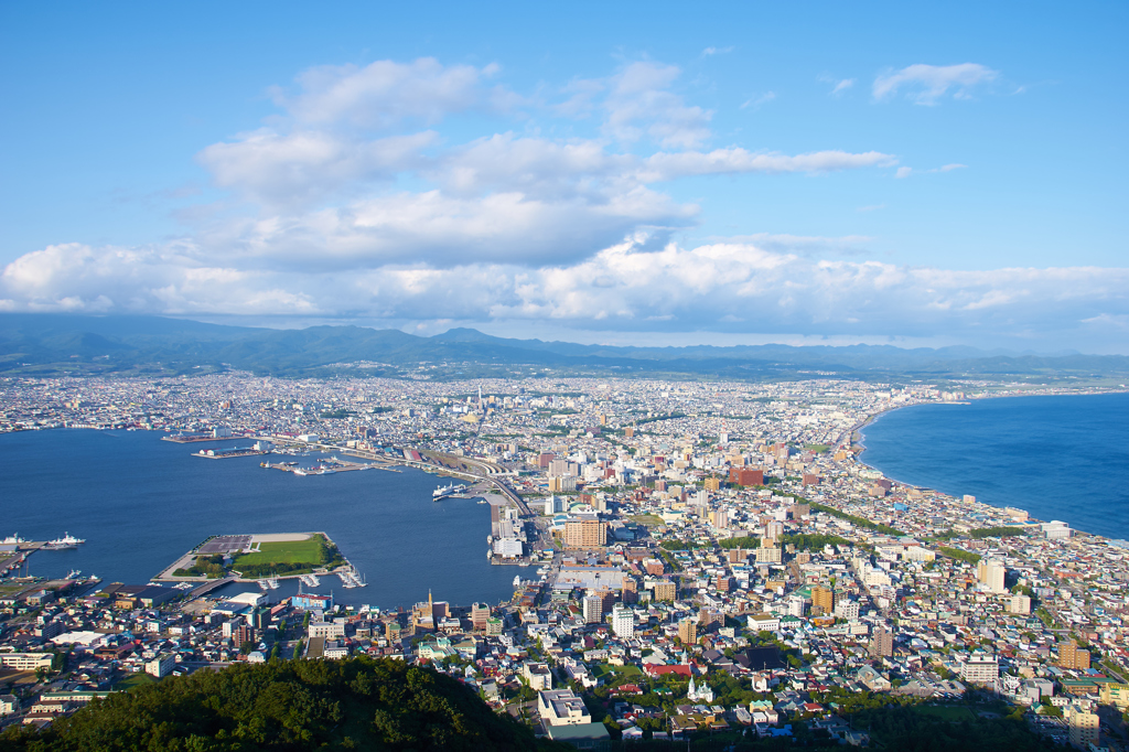 函館の街並み