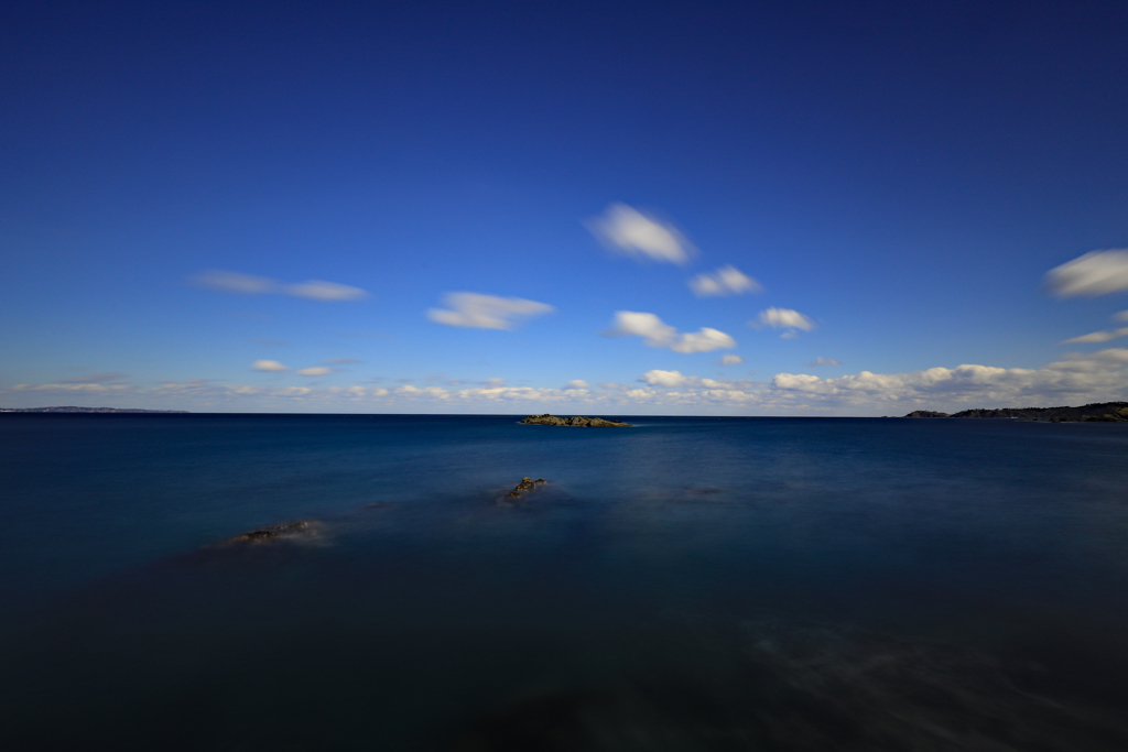 蒼い空 青い海