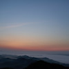 鶏足山の夜明け