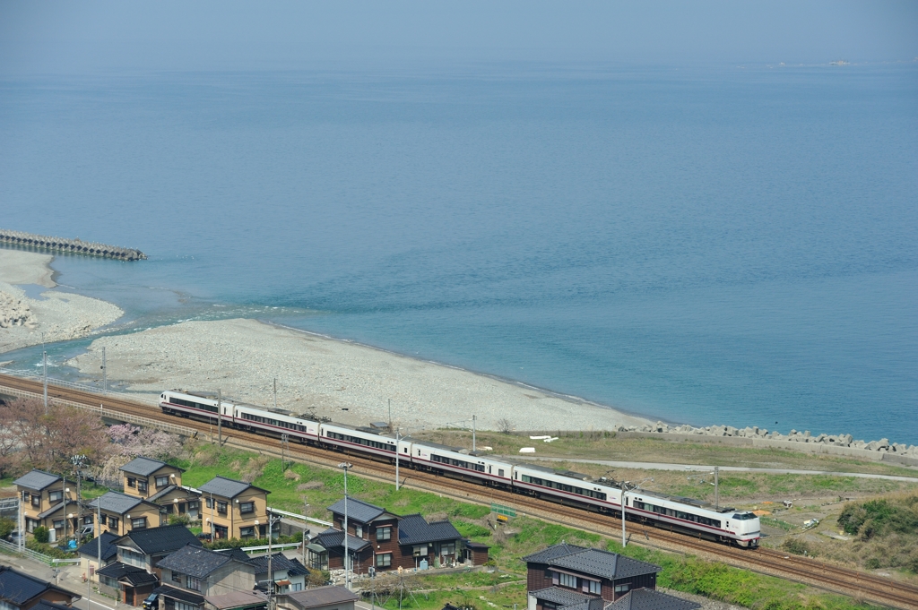 日本海を眺めながら②