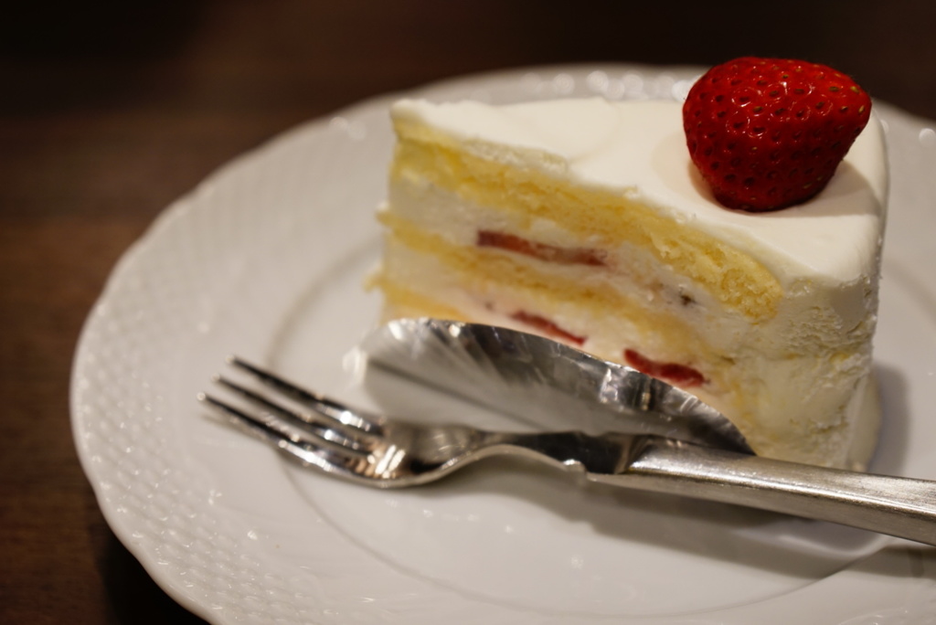 イチゴのショートケーキ