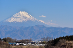 弥生富士の旅路