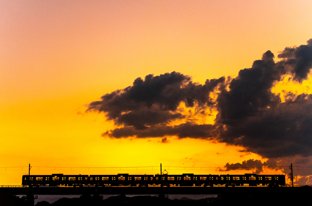 sunset　river　story　輝きを求めて