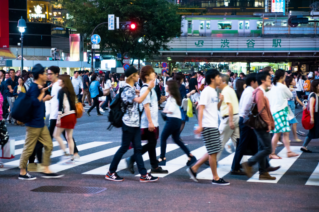 Scramble crossing