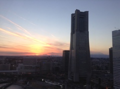 横浜夕景