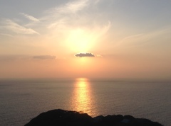 江ノ島夕陽