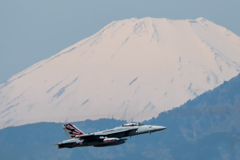 #500と富士山