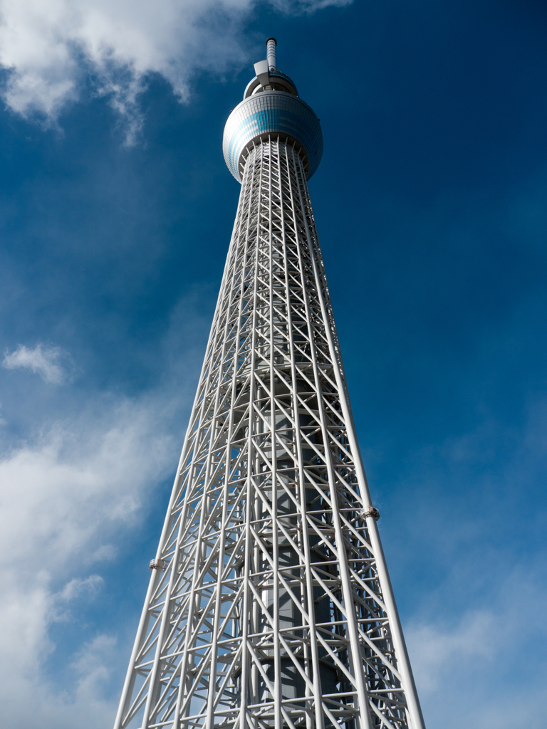 東武ワールドスクエアのスカイツリー